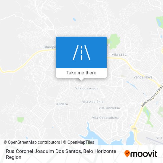 Rua Coronel Joaquim Dos Santos map