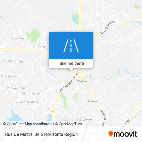 Rua Da Matriz map