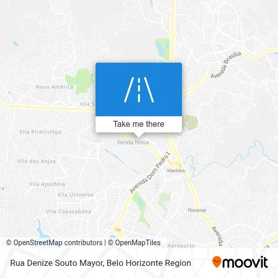 Rua Denize Souto Mayor map