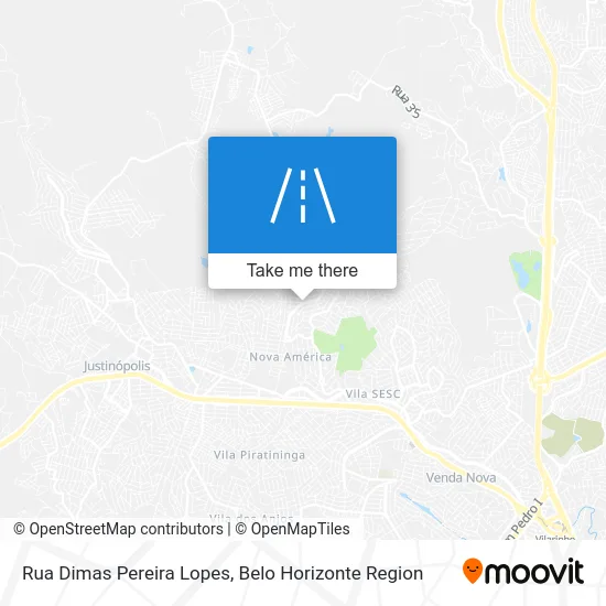 Rua Dimas Pereira Lopes map