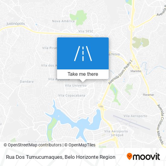 Mapa Rua Dos Tumucumaques