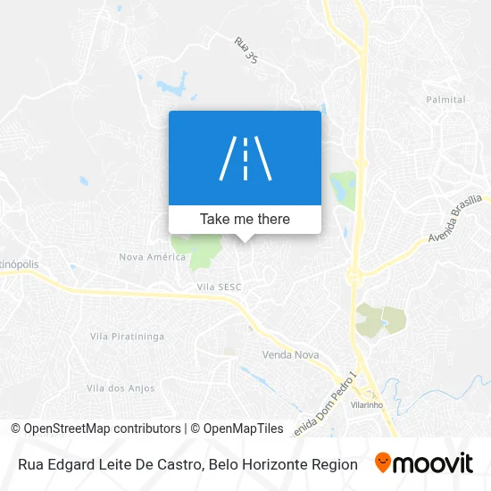 Rua Edgard Leite De Castro map