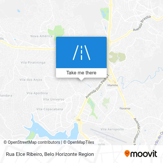 Rua Elce Ribeiro map