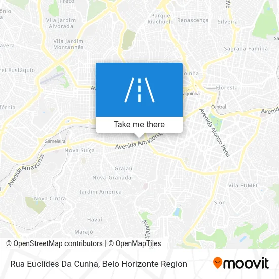 Rua Euclides Da Cunha map