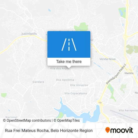 Rua Frei Mateus Rocha map