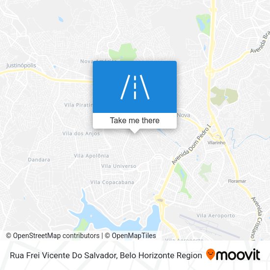 Rua Frei Vicente Do Salvador map