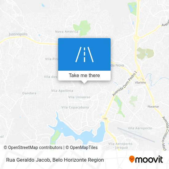 Rua Geraldo Jacob map