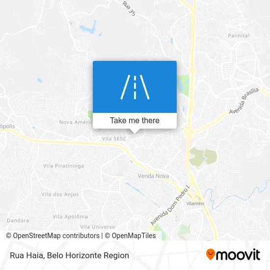 Rua Haia map