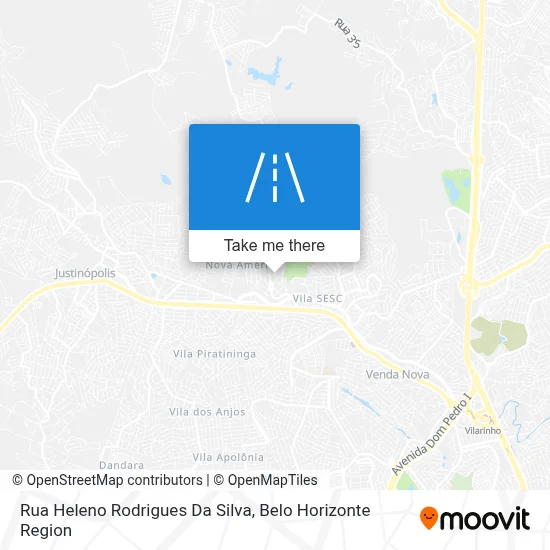 Rua Heleno Rodrigues Da Silva map