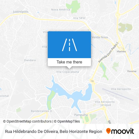 Rua Hildebrando De Oliveira map