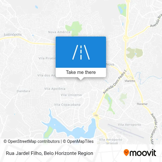 Rua Jardel Filho map