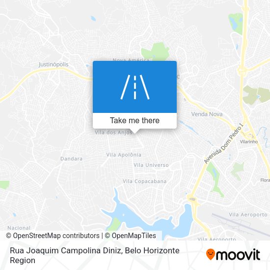 Rua Joaquim Campolina Diniz map