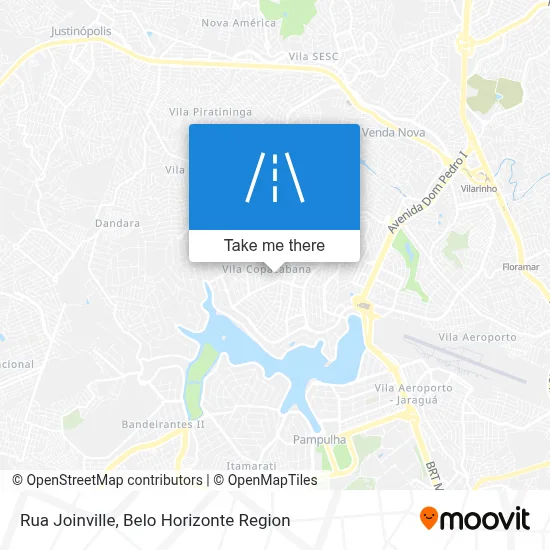 Rua Joinville map