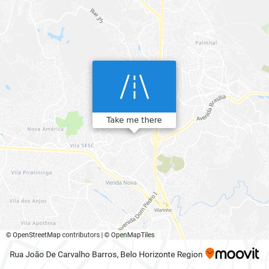 Rua João De Carvalho Barros map