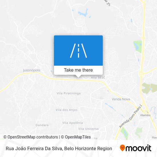 Rua João Ferreira Da Silva map