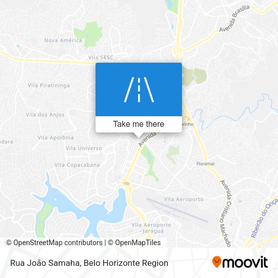 Rua João Samaha map