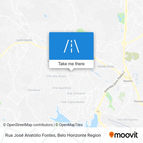 Rua José Anatólio Fontes map