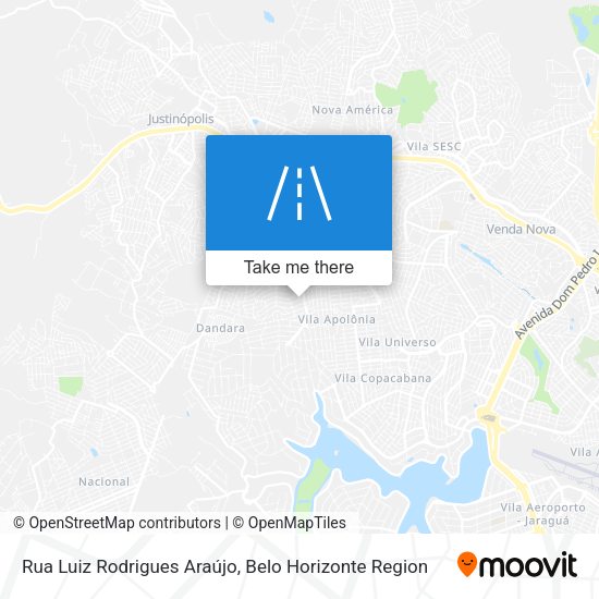 Rua Luiz Rodrigues Araújo map
