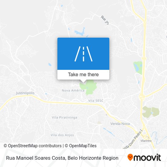 Rua Manoel Soares Costa map