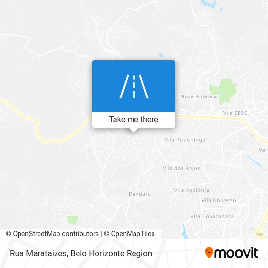 Rua Marataizes map
