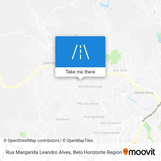 Rua Margarida Leandro Alves map