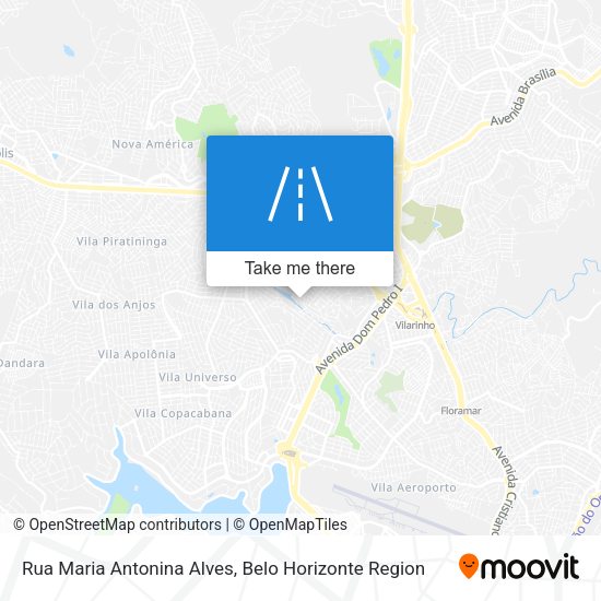 Rua Maria Antonina Alves map