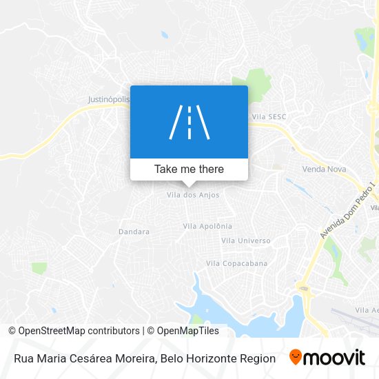 Rua Maria Cesárea Moreira map