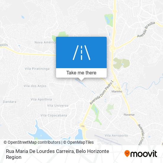 Rua Maria De Lourdes Carreira map