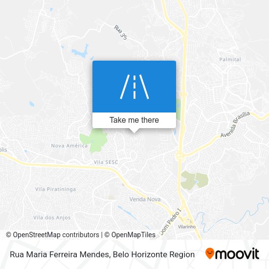 Rua Maria Ferreira Mendes map