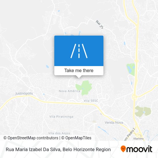 Rua Maria Izabel Da Silva map