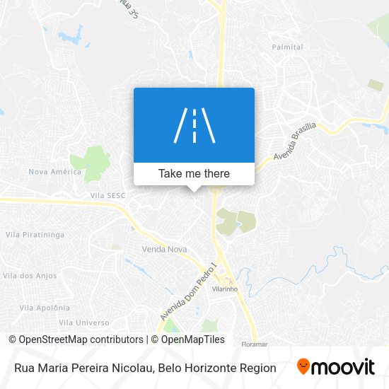 Rua Maria Pereira Nicolau map