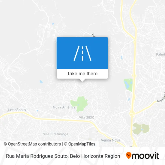 Rua Maria Rodrigues Souto map