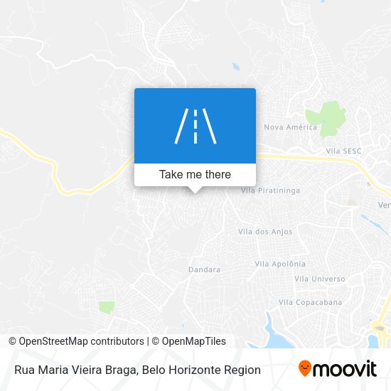 Rua Maria Vieira Braga map
