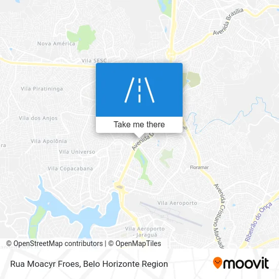 Rua Moacyr Froes map