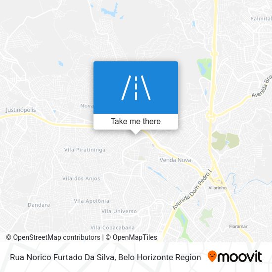 Rua Norico Furtado Da Silva map