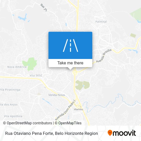 Rua Otaviano Pena Forte map