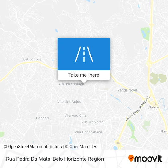 Rua Pedra Da Mata map