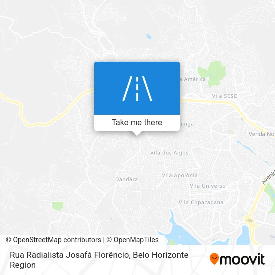 Rua Radialista Josafá Florêncio map