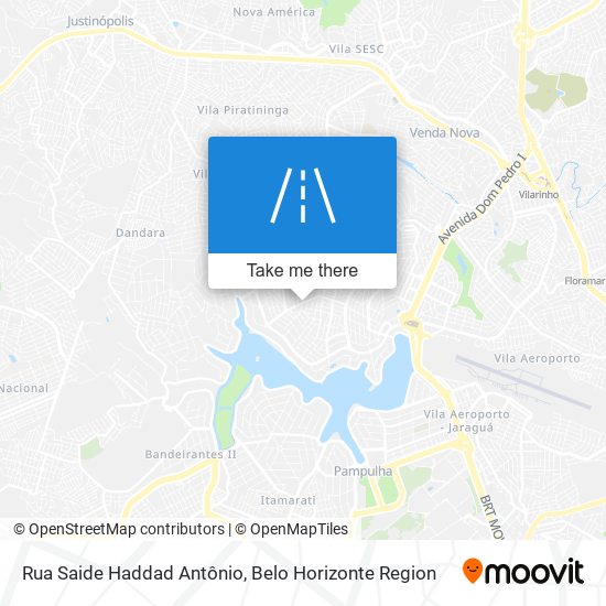 Rua Saide Haddad Antônio map