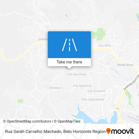 Rua Sarah Carvalho Machado map