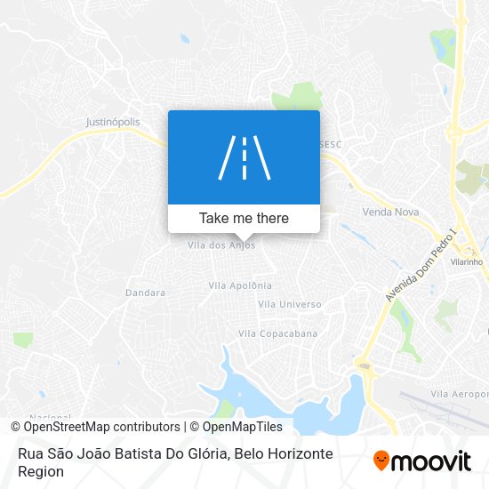 Rua São João Batista Do Glória map
