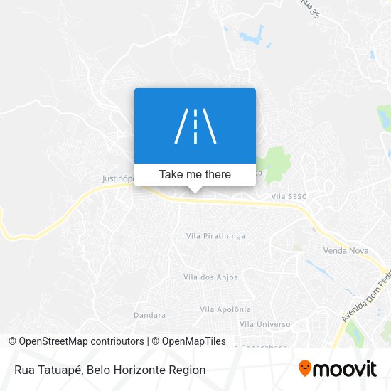 Rua Tatuapé map