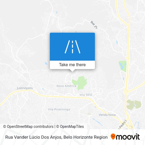 Rua Vander Lúcio Dos Anjos map