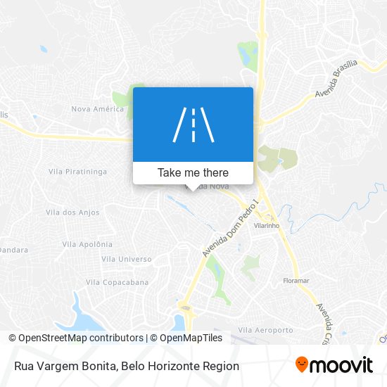 Rua Vargem Bonita map