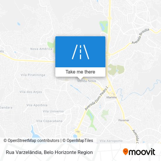 Rua Varzelândia map