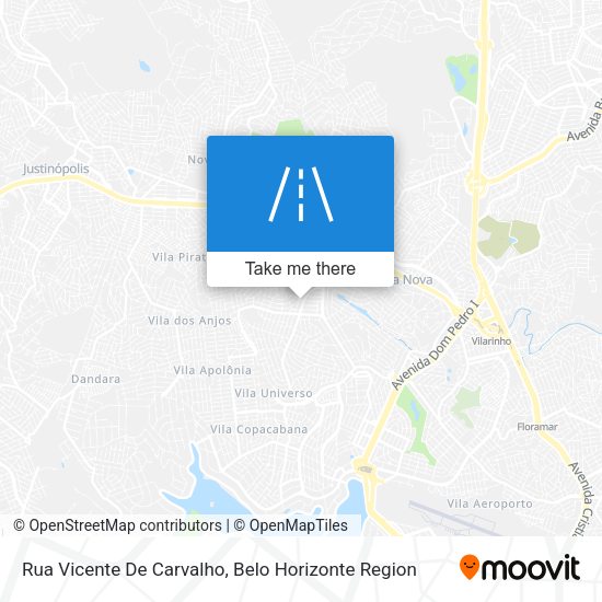 Rua Vicente De Carvalho map