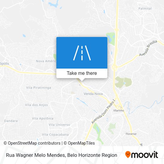 Rua Wagner Melo Mendes map