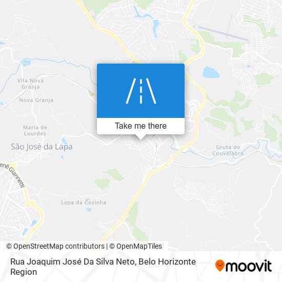 Mapa Rua Joaquim José Da Silva Neto