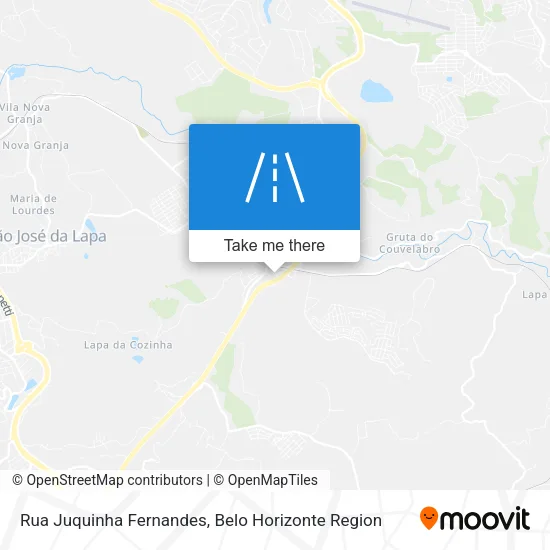 Rua Juquinha Fernandes map