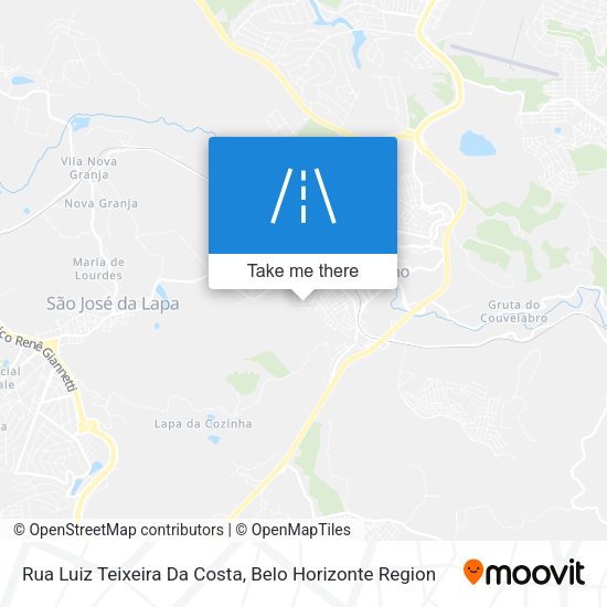 Rua Luiz Teixeira Da Costa map